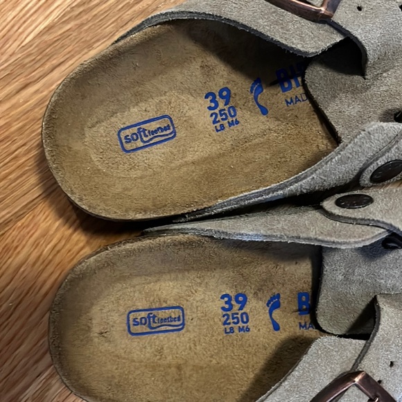 NWT Birkenstock Boston Soft Footbed Size 8 color taupe - Picture 14 of 17